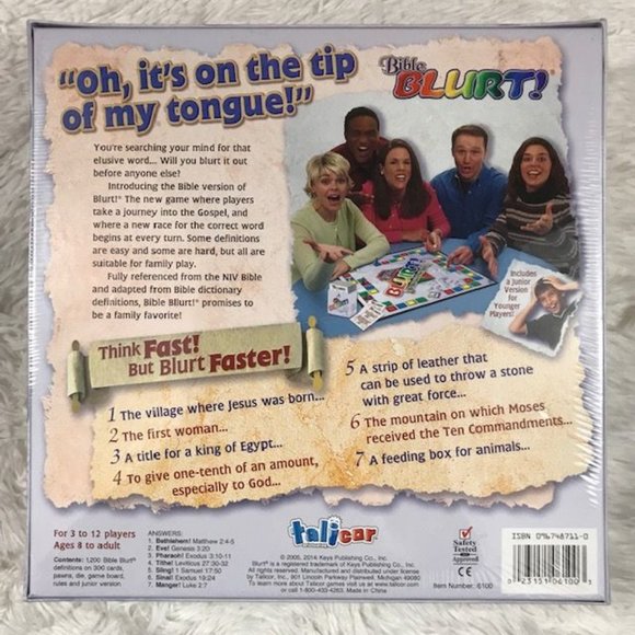 Bible Blurt Board Game - Picture 5 of 13